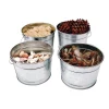 Excellerations® Galvanized Steel Pail - Set of 4