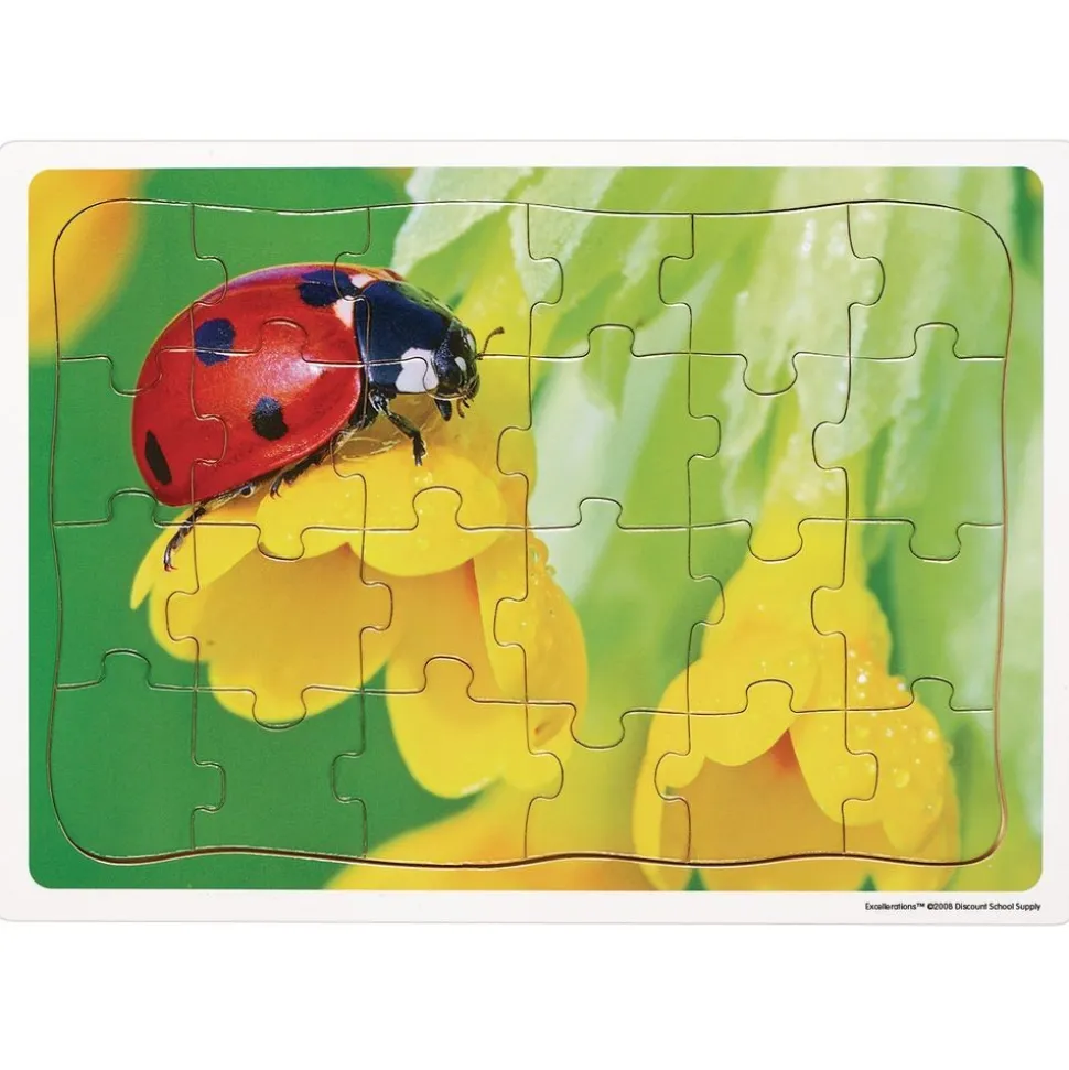 Excellerations® Garden Creature Puzzles - Set of 8