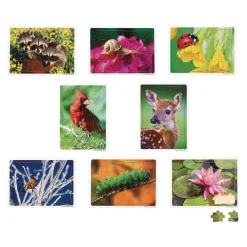Excellerations® Garden Creature Puzzles - Set of 8