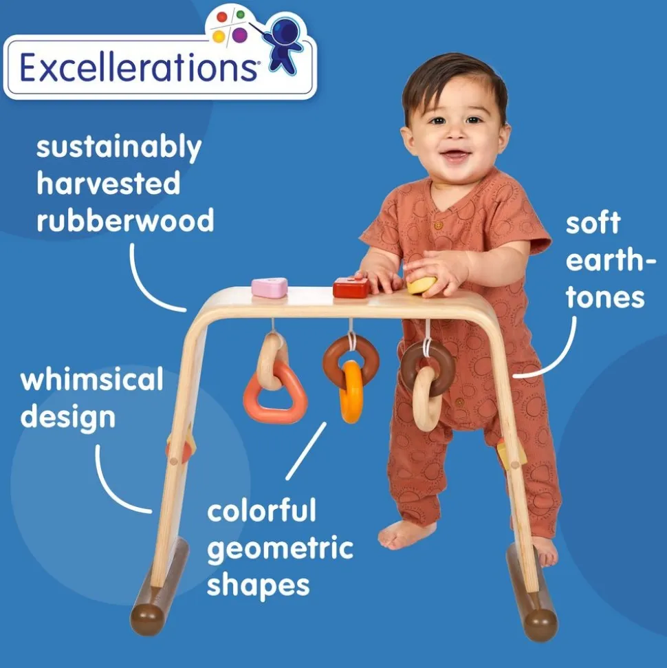 Excellerations® Geo Baby Gym 17" H