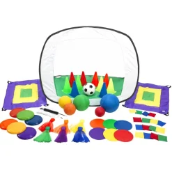 Excellerations® Get Out & Get Moving Kit without Hula Hoops- 53 Pieces