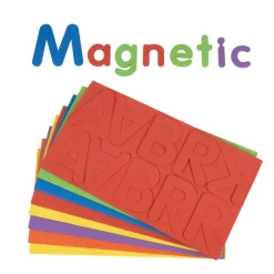 Excellerations® Giant Foam Magnetic Alphabet Letters & Numbers - 115 Pieces