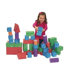 Excellerations® Giant Shapes Building Bricks - Set of 48