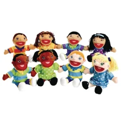 Excellerations® Girl & Boy Puppet Pairs - Set of All 8