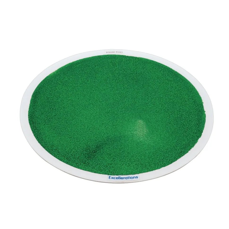Excellerations® Glitter Circle Liquid Tile - Green