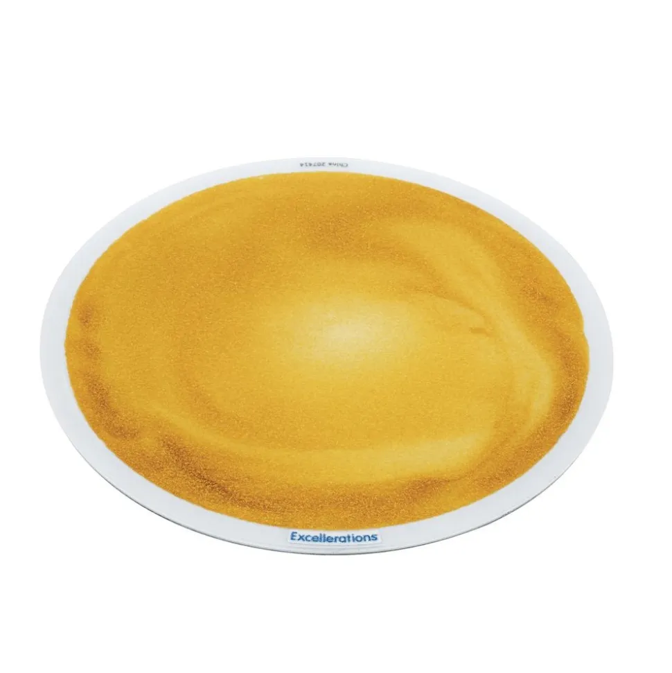 Excellerations® Glitter Circle Liquid Tile - Gold