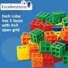 Excellerations® Grid Linking Cubes - 300 Pieces