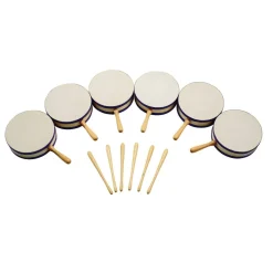 Excellerations® Hand Tom Tom - Set of 6