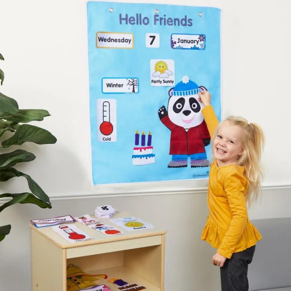 Excellerations® Hello Friends Daily Center 106 Pieces