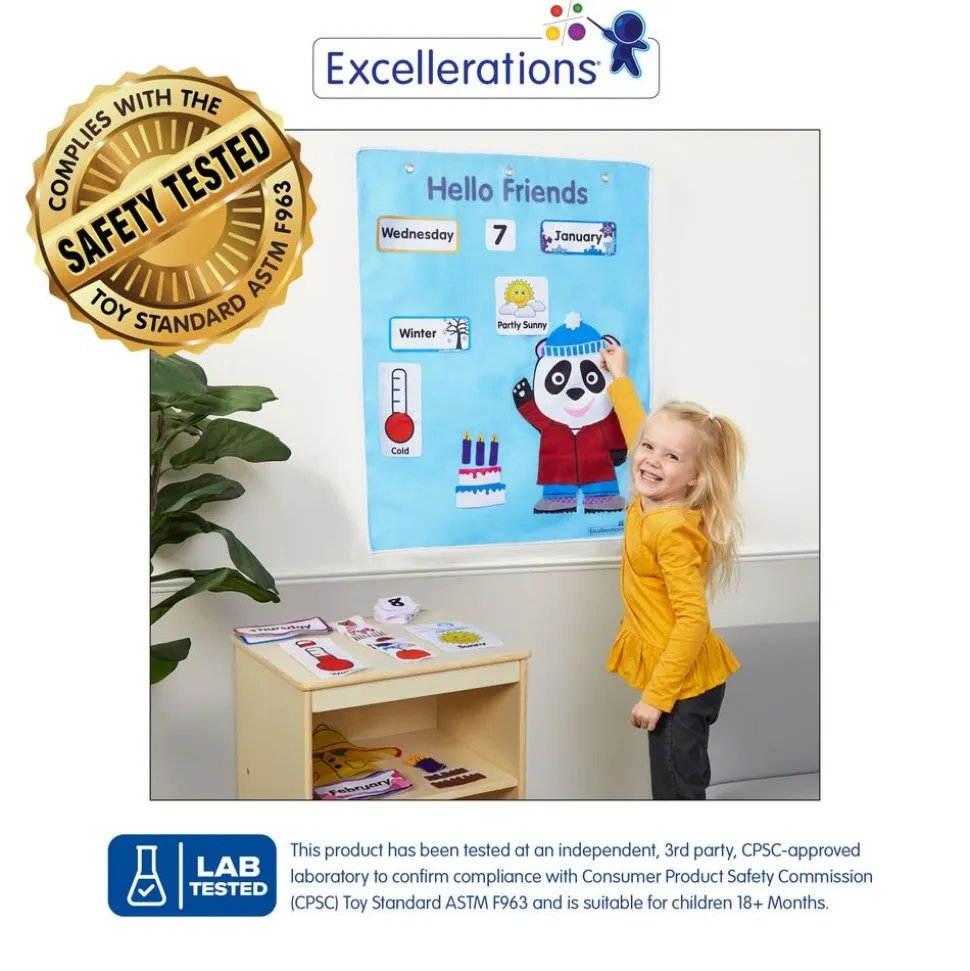 Excellerations® Hello Friends Daily Center 106 Pieces