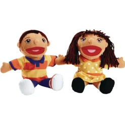 Excellerations® Hispanic Girl & Boy Puppet Pair