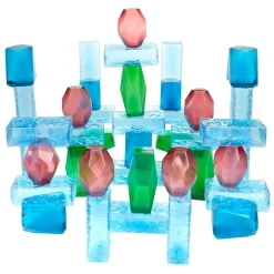 Excellerations® Ice Blocks & Stacking Gems - Set of 40