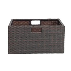 Excellerations® Indoor/Outdoor Wicker Basket - Large