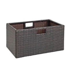 Excellerations® Indoor/Outdoor Wicker Basket - Large