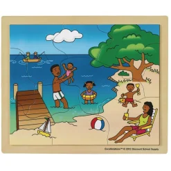 Excellerations® In My Community Puzzles - Set of 12