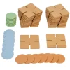 Excellerations® Interlocking Wood and Silicone Shapes - 40pcs
