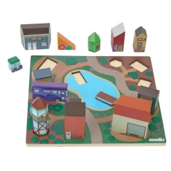 Excellerations® JourneyJunction™ Build & Block Logic Puzzle Campground