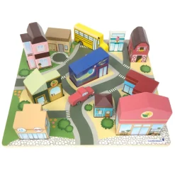 Excellerations® JourneyJunction™ Build & Block Logic Puzzle Rural