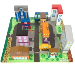 Excellerations® JourneyJunction™ Build & Block Logic Puzzle City