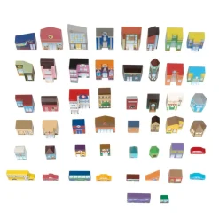 Excellerations® JourneyJunction™ Build & Block Logic Puzzle - 4 sets