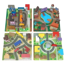 Excellerations® JourneyJunction™ Build & Block Logic Puzzle - 4 sets