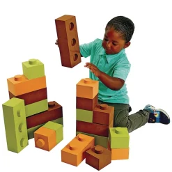 Excellerations® Jumbo Interlocking Blocks - 22 pcs
