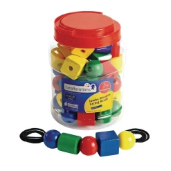 Excellerations® Jumbo Lacing Beads - 36 Pieces