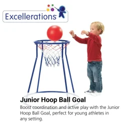 Excellerations® Junior Hoop Ball Goal (Preschool Height) 2.5' Tall