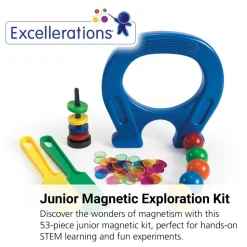 Excellerations® Junior Magnetic Kit - 53 Pieces