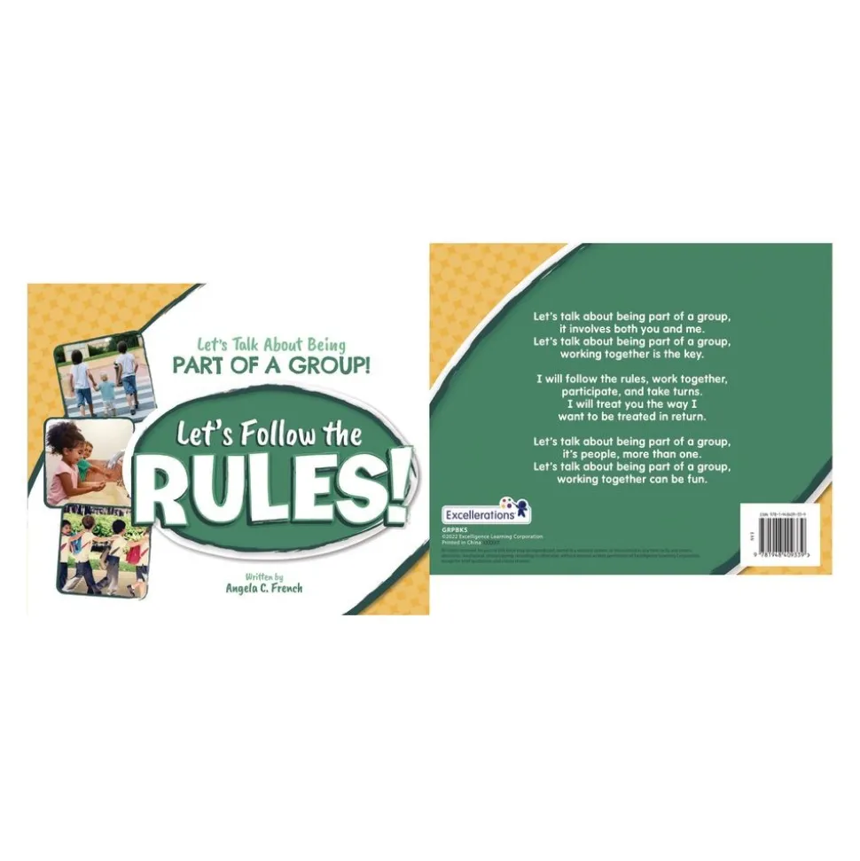 Excellerations® Let’s Talk About Being Part of a Group Book Set - 4 books