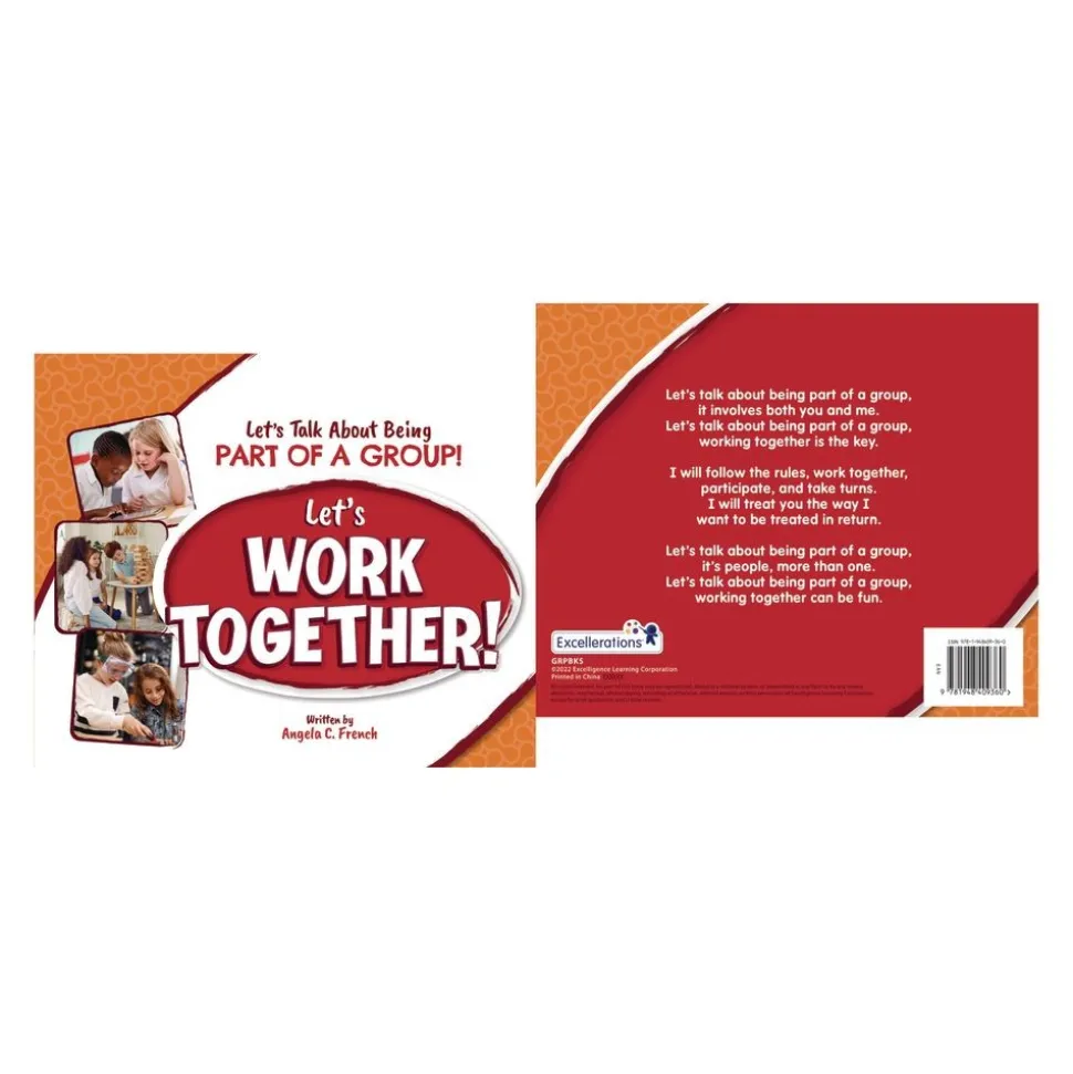 Excellerations® Let’s Talk About Being Part of a Group Book Set - 4 books