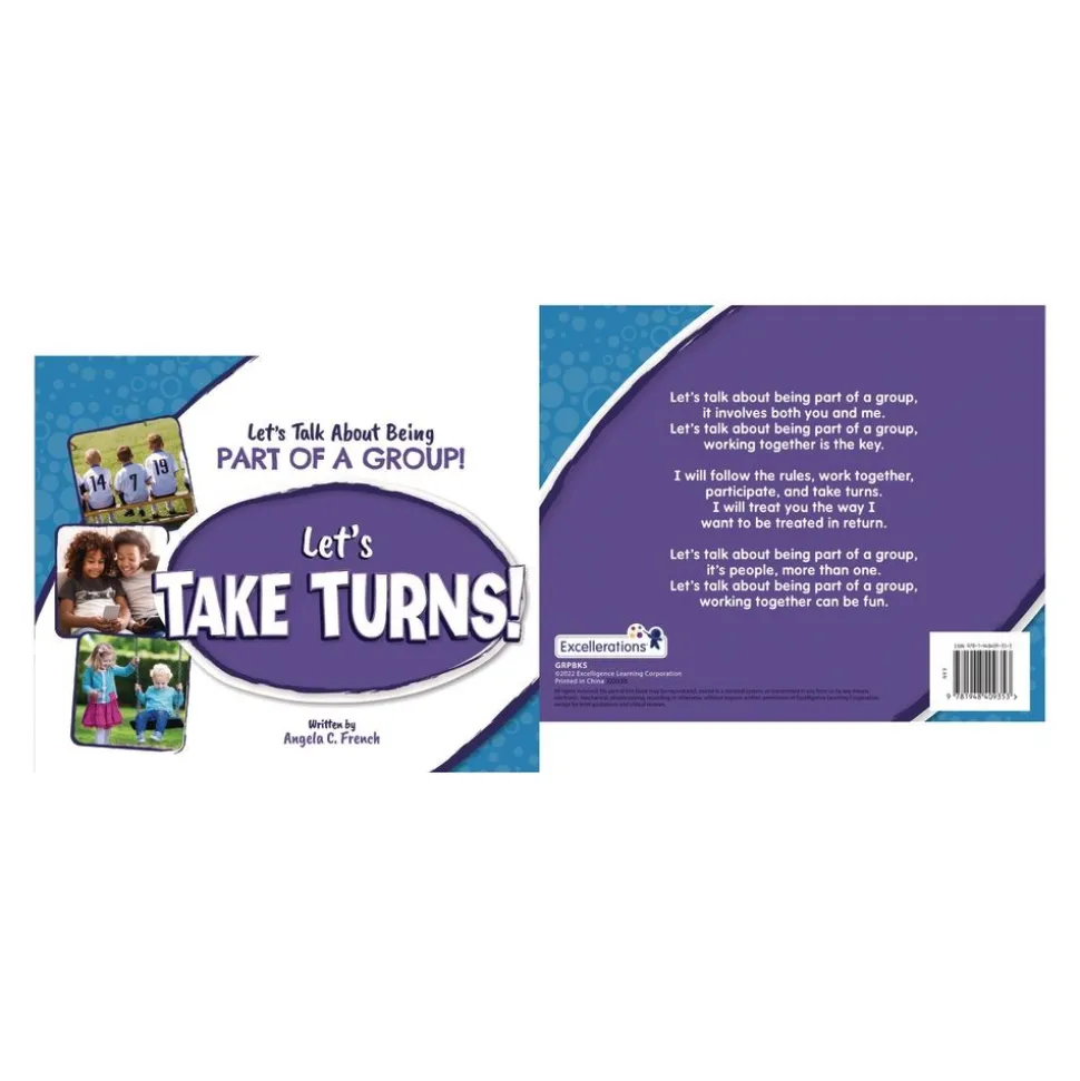 Excellerations® Let’s Talk About Being Part of a Group Book Set - 4 books