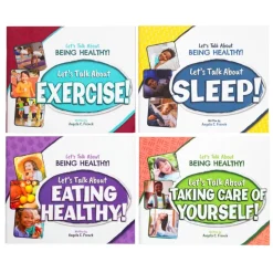 Excellerations® Let’s Talk About Being Healthy Book Set - 4 books