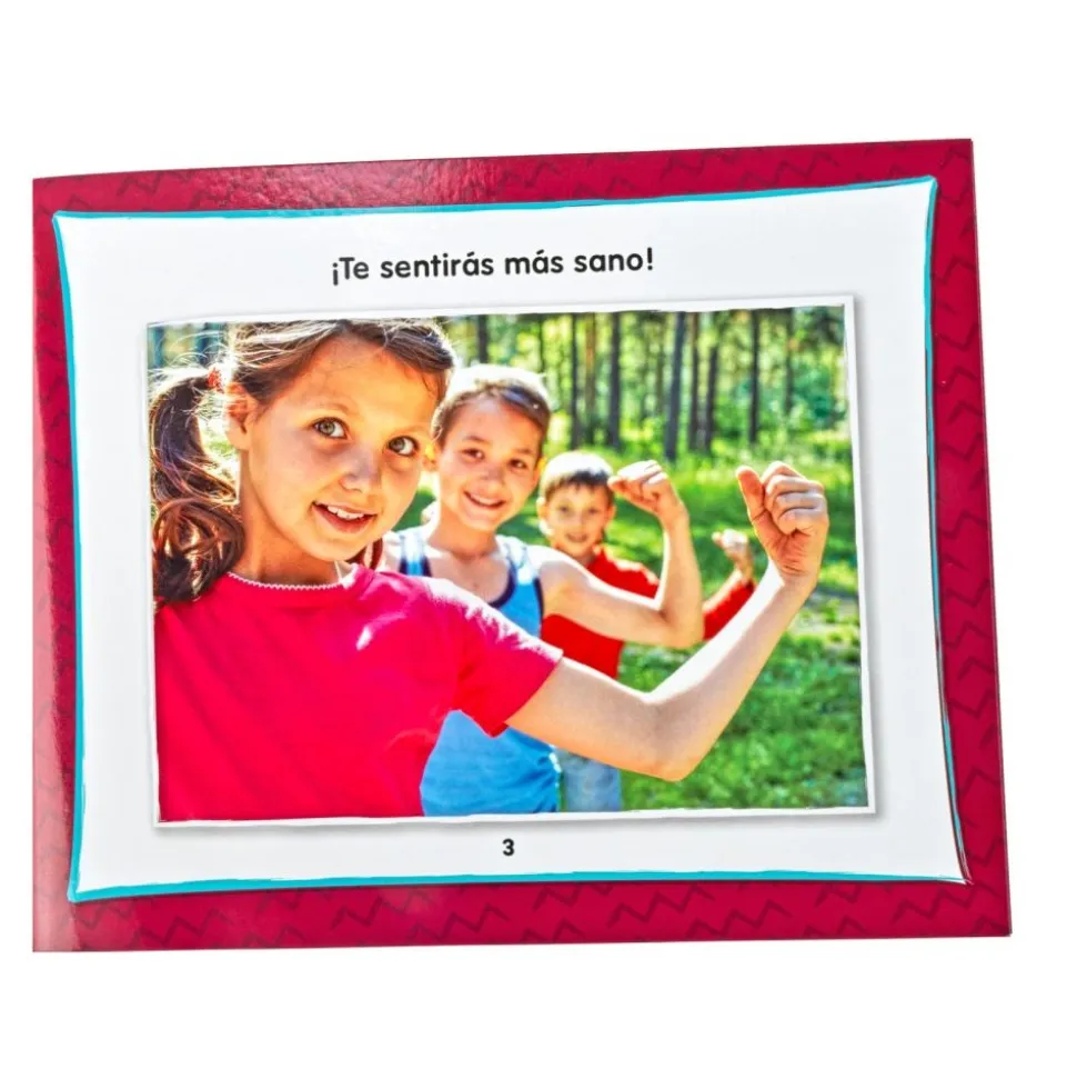 Excellerations® Let’s Talk About Being Healthy Spanish Book Set of 4