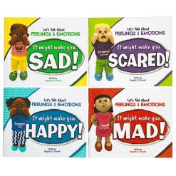 Excellerations® Let’s Talk About Feelings and Emotions Book Set 1 - 4 books