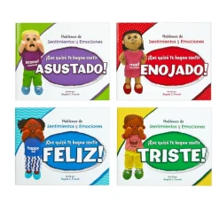 Excellerations® Let’s Talk About Feelings and Emotions Spanish Books Set 1