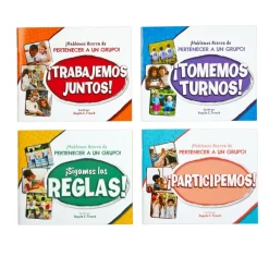 Excellerations® Let’s Talk About Being Part of a Group Spanish Book Set of 4