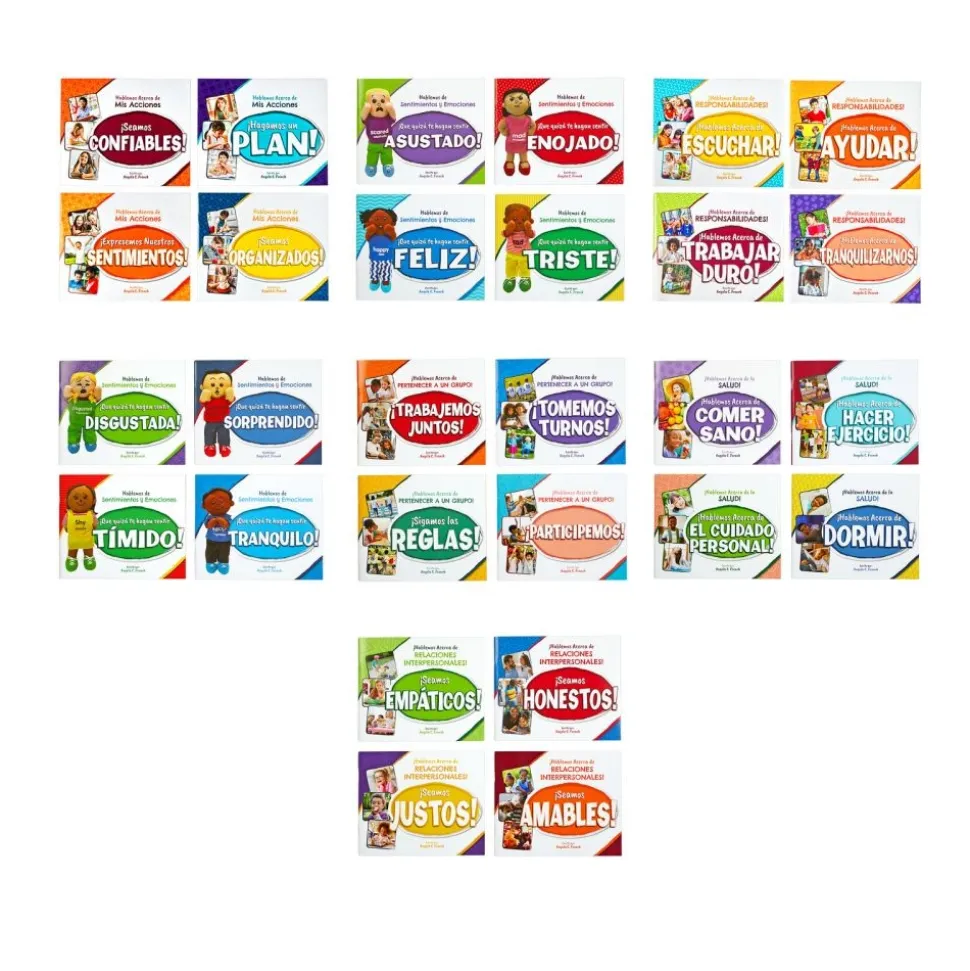 Excellerations® Life Skills Spanish Book Set - 28 books