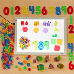 Excellerations® Light Table Math Bin - 296 Pieces
