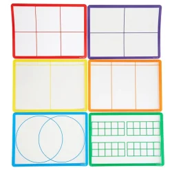 Excellerations® Light Table Math Mats - Set Of 6