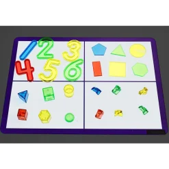 Excellerations® Light Table Mats & Bucket With Bits