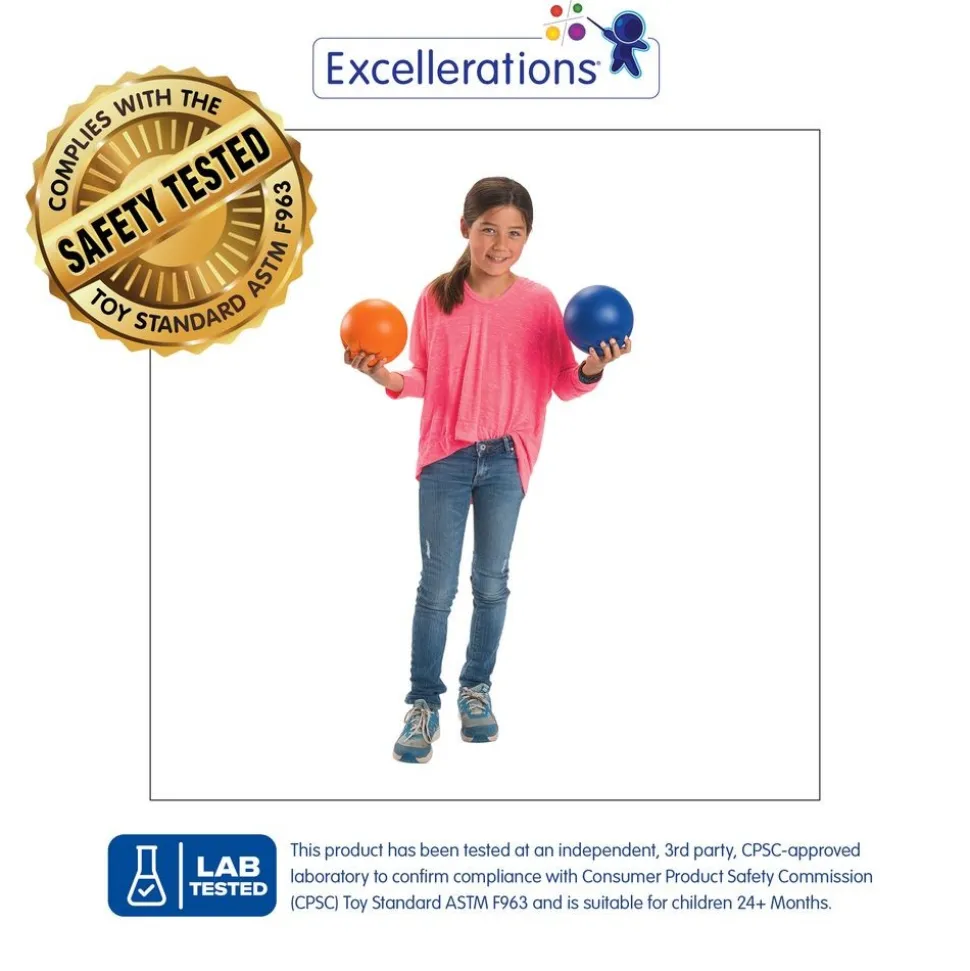 Excellerations® Low Density Foam Balls - Set of 6