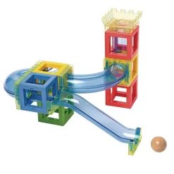 Excellerations® Magnetic Ball Run STEM Construction Set