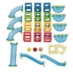 Excellerations® Magnetic Ball Run STEM Construction Set