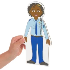 Excellerations® Magnetic Career Dressing Dolls - 93 Pieces