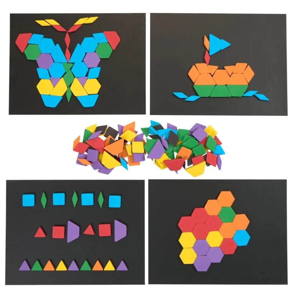Excellerations® Magnetic Foam Shape Building - Set for 4