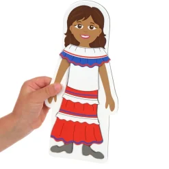 Excellerations® Magnetic Multicultural Dressing Dolls
