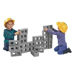 Excellerations® Masonry Foam Floor Blocks - Set of 20