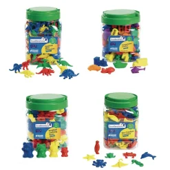 Excellerations® Math Manipulatives - 4 Different Sets, 424 Pieces Total