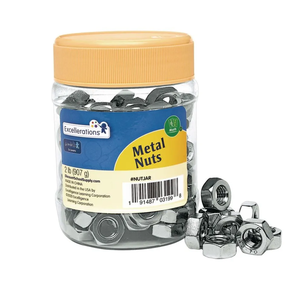 Excellerations® Metal Nuts - 2 lbs.